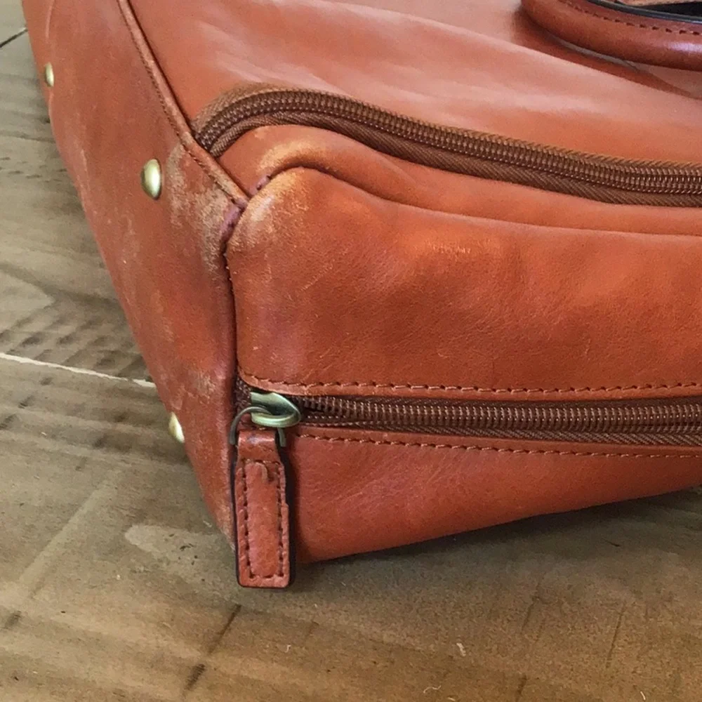 Banuce leather briefcase for men/women